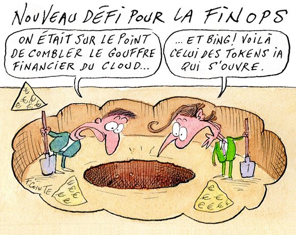 Dessin: IA : une nouvelle fondation s’attaque au coût des tokens